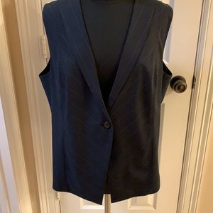 Chico’s Black Lined Vest
